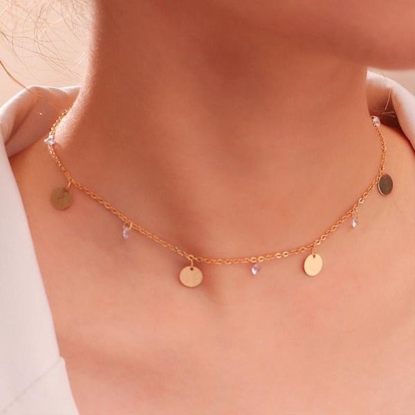 chokers vintage necklace on neck gold chain female jewelry simple crystal choker metal round for women fashion pendant, Golden;silver
chokers vintage necklace on neck gold chain female jewelry simple crystal choker metal round for women fashion pendant, Golden;silver