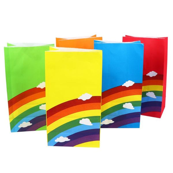 gift wrap 1 set/50pcs kraft paper packing bag creative rainbow pattern wrapping (random color, 13x8x24cm)
gift wrap 1 set/50pcs kraft paper packing bag creative rainbow pattern wrapping (random color, 13x8x24cm)