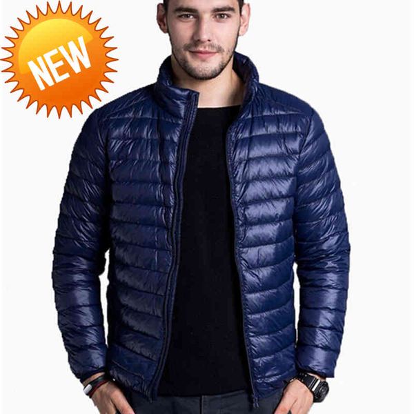 2021 winter down jacekt men duck collar casual warm coat outerwear hombre mens thin jackets, Black
2021 winter down jacekt men duck collar casual warm coat outerwear hombre mens thin jackets, Black