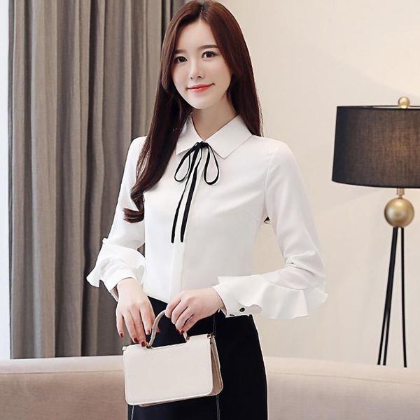 women's blouses & shirts plus size women bow shirt female 2021 autumn ruffled white chiffon blouse blusas
women's blouses & shirts plus size women bow shirt female 2021 autumn ruffled white chiffon blouse blusas