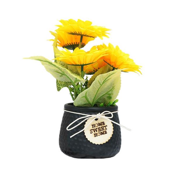 flower basket american sunflower artificial sunflowers bouquets ceramic pot ornaments 1pcs spring 11*11*23cm christmas décor
flower basket american sunflower artificial sunflowers bouquets ceramic pot ornaments 1pcs spring 11*11*23cm christmas décor