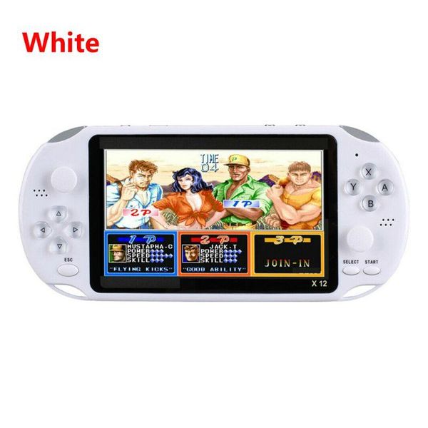 x12 5.1" colorful screen retro game console 128bit handheld game host machine k9fc