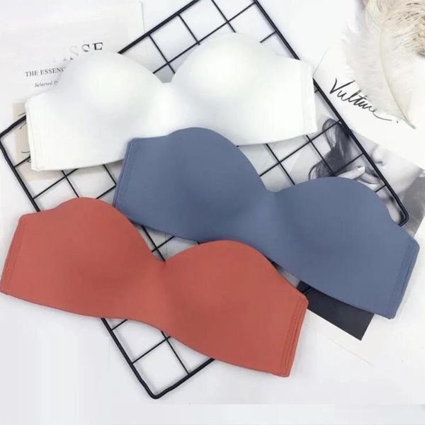bras 2021 strapless bra women non-slip invisible lingerie adjustable underwear summer ultra-thin soft wire push up, Red;black
bras 2021 strapless bra women non-slip invisible lingerie adjustable underwear summer ultra-thin soft wire push up, Red;black