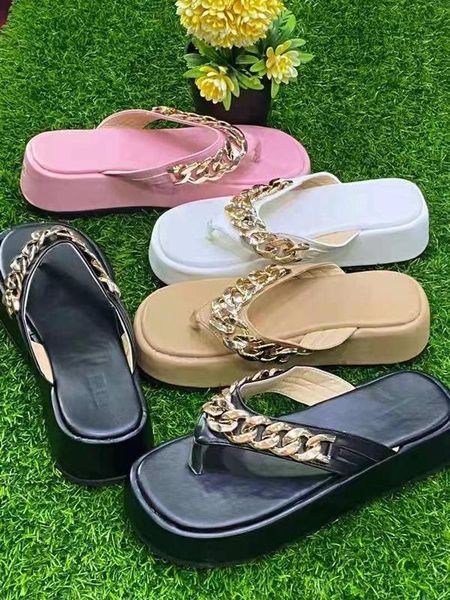 sandals women fashion flip flops shoes flat platform lottie chain detail chunky sole casual gladiator buckle, Black
sandals women fashion flip flops shoes flat platform lottie chain detail chunky sole casual gladiator buckle, Black