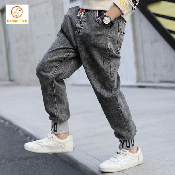 ohmetoy boys casual jeans trousers autumn denim pants kids children loose pants bottoms clothing, Blue
ohmetoy boys casual jeans trousers autumn denim pants kids children loose pants bottoms clothing, Blue