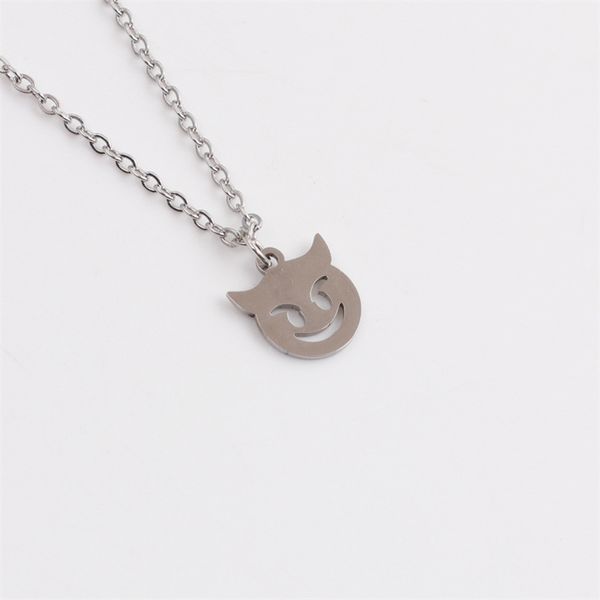halloween kitten pattern electroplating necklace with pendant fashion leisure gift anniversary party, Silver
halloween kitten pattern electroplating necklace with pendant fashion leisure gift anniversary party, Silver