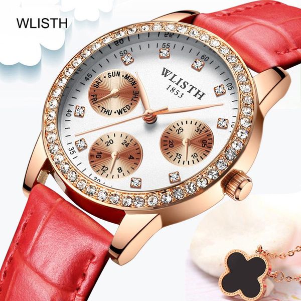 wristwatches luxury fashion casual women double calendar watches bracelet women's geneva genuine leather analog quartz watch asl, Slivery;brown
wristwatches luxury fashion casual women double calendar watches bracelet women's geneva genuine leather analog quartz watch asl, Slivery;brown
