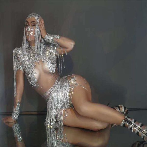 party decoration h70 tassels perspective tight pole dance leotard elastic singe club stretched bodysuit mesh diamonds drilling chain cl
party decoration h70 tassels perspective tight pole dance leotard elastic singe club stretched bodysuit mesh diamonds drilling chain cl