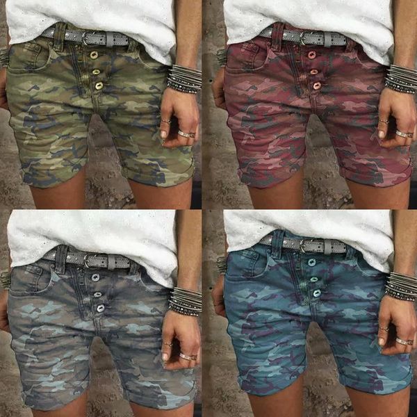 women's jeans shorts women fashion camouflage high waist short pants stretch summer casual zippers straight female denim vetement, Blue
women's jeans shorts women fashion camouflage high waist short pants stretch summer casual zippers straight female denim vetement, Blue