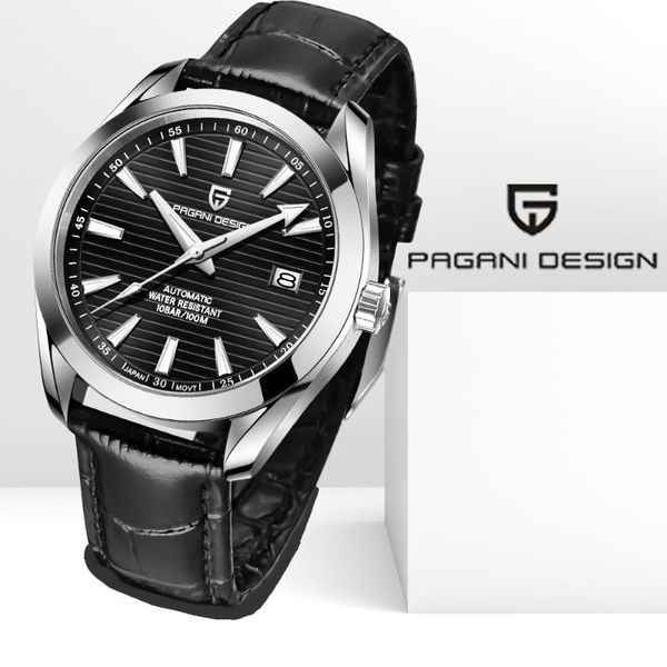 wristwatches pagani design automatic mechanical watch men's fashion leather wristband waterproof luminous, Slivery;brown
wristwatches pagani design automatic mechanical watch men's fashion leather wristband waterproof luminous, Slivery;brown