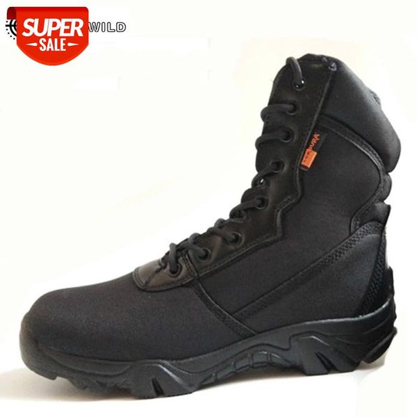 men winter military army boots leather lace up front men tactical boots safety work shoes high combat ankle #s56o
men winter military army boots leather lace up front men tactical boots safety work shoes high combat ankle #s56o