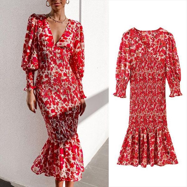 za floral long blue womens dress wrap vintage puff sleeve midi summer dresses tied elegant, Black;gray
za floral long blue womens dress wrap vintage puff sleeve midi summer dresses tied elegant, Black;gray