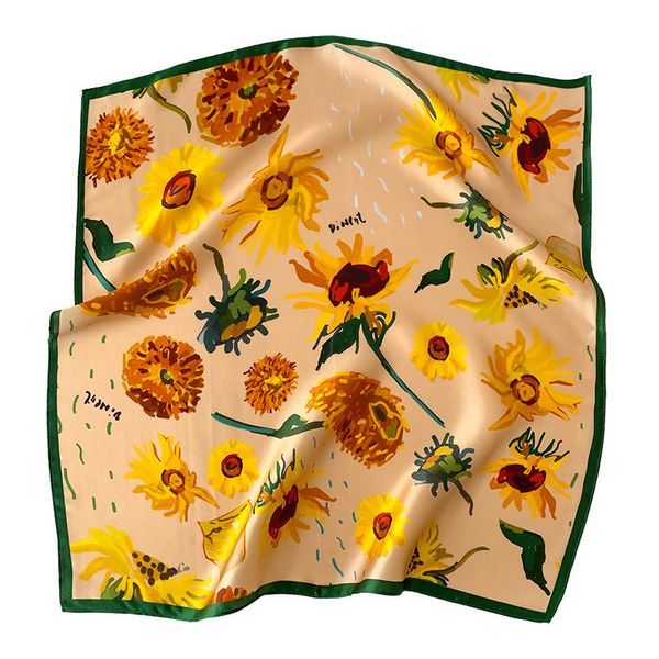 scarves 100% real silk scarf women 53*53cm art sunflower print mulberry square elegant hairband, Blue;gray
scarves 100% real silk scarf women 53*53cm art sunflower print mulberry square elegant hairband, Blue;gray