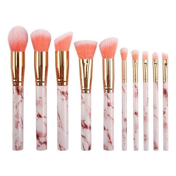 makeup brushes 10pcs marble sets natural brush set kit professional powder small highlighter lip eyeshadow
makeup brushes 10pcs marble sets natural brush set kit professional powder small highlighter lip eyeshadow