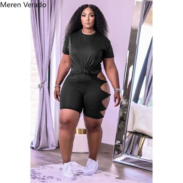 women's tracksuits summer women sport tracksuit basic t-shirts and cut out hole shorts matching two 2 piece set active sweatsuit outfit, Gray
women's tracksuits summer women sport tracksuit basic t-shirts and cut out hole shorts matching two 2 piece set active sweatsuit outfit, Gray