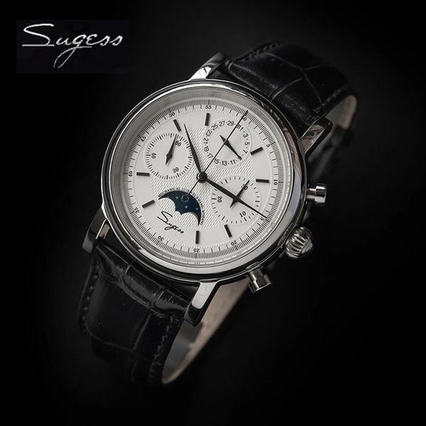 seagull st1908 movement chronograph watch sapphire mechanical sports wrist watches for men luxury business brand sugess, Slivery;brown
seagull st1908 movement chronograph watch sapphire mechanical sports wrist watches for men luxury business brand sugess, Slivery;brown