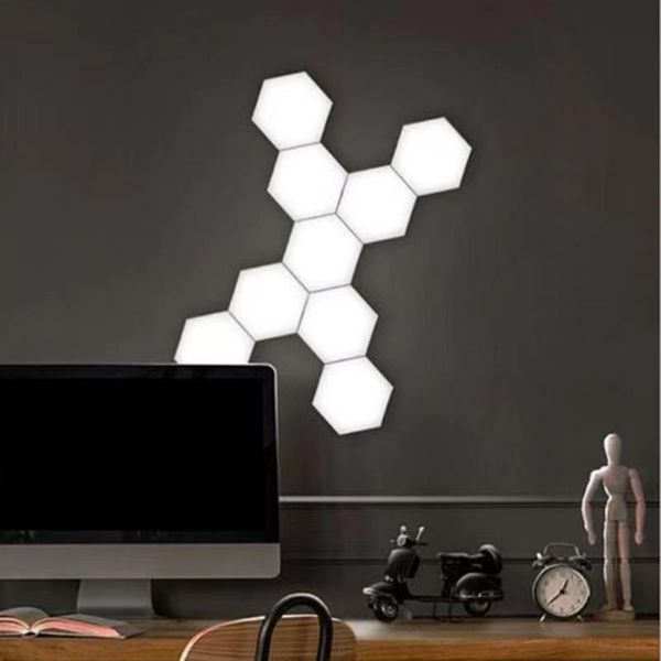 indoor led wall quantum lamp decorative light touch hexagonal modular diy home night lighting
indoor led wall quantum lamp decorative light touch hexagonal modular diy home night lighting