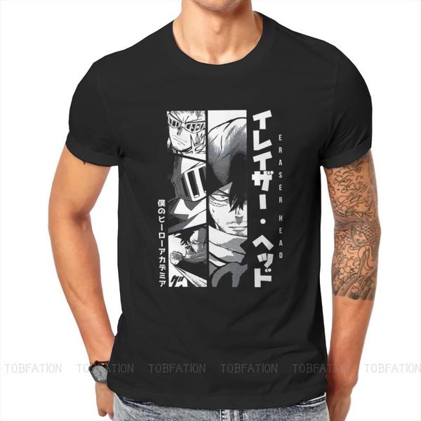 men's t-shirts eraser head round collar tshirt my hero academia anime fabric classic t shirt men clothes fashion fluffy, White;black
men's t-shirts eraser head round collar tshirt my hero academia anime fabric classic t shirt men clothes fashion fluffy, White;black