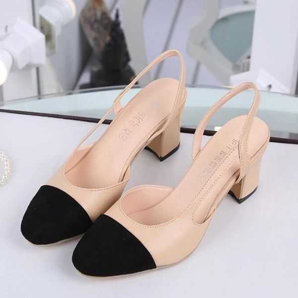 dress shoes 2021 summer women mid heel square head fashion wedding party sandals casual, Black
dress shoes 2021 summer women mid heel square head fashion wedding party sandals casual, Black