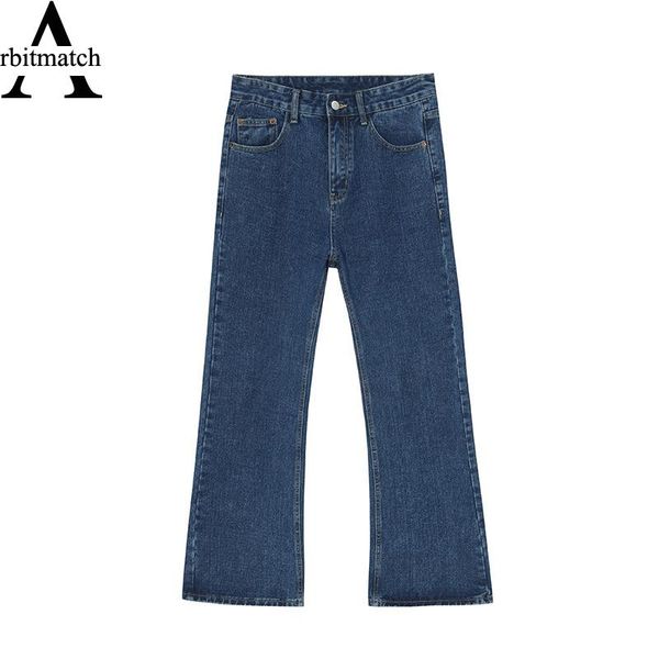 men's jeans arbitmatch men casual pants streetwear man flared loose baggy vintage denim trousers straight pantalon, Blue
men's jeans arbitmatch men casual pants streetwear man flared loose baggy vintage denim trousers straight pantalon, Blue