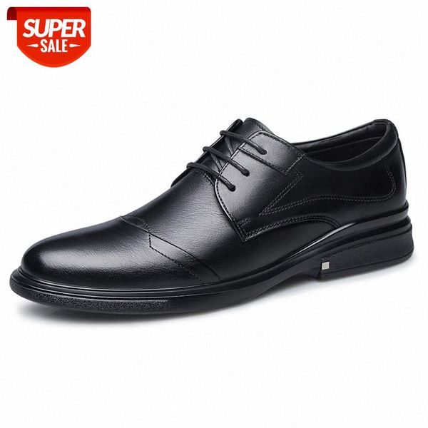 men's leather shoes, employees, round toe, british lace-up business spring and autumn models, green breathable formal wear casual shoe, Black
men's leather shoes, employees, round toe, british lace-up business spring and autumn models, green breathable formal wear casual shoe, Black