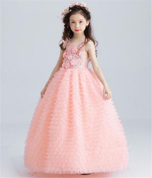 luxury pink tulle flower girl dress kids wedding dress ankle length appliques bead kids party prom first communion dresses, Red;yellow
luxury pink tulle flower girl dress kids wedding dress ankle length appliques bead kids party prom first communion dresses, Red;yellow