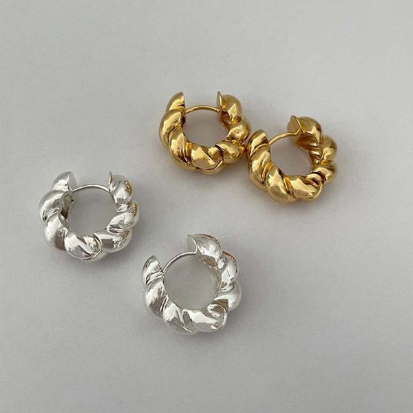 hoop & huggie temperament french girls women earrings metal fashion jewelry twist, Golden;silver
hoop & huggie temperament french girls women earrings metal fashion jewelry twist, Golden;silver