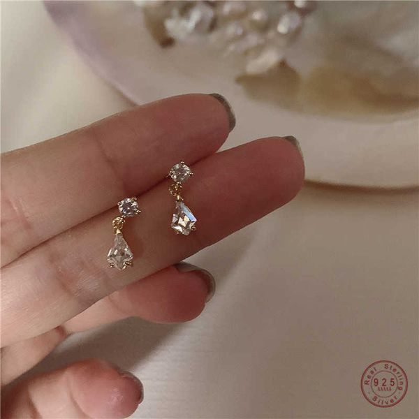 s925 sterling sier japanese water drop earrings women light luxury temperament wedding 14k real gold plating jewelry, Golden
s925 sterling sier japanese water drop earrings women light luxury temperament wedding 14k real gold plating jewelry, Golden