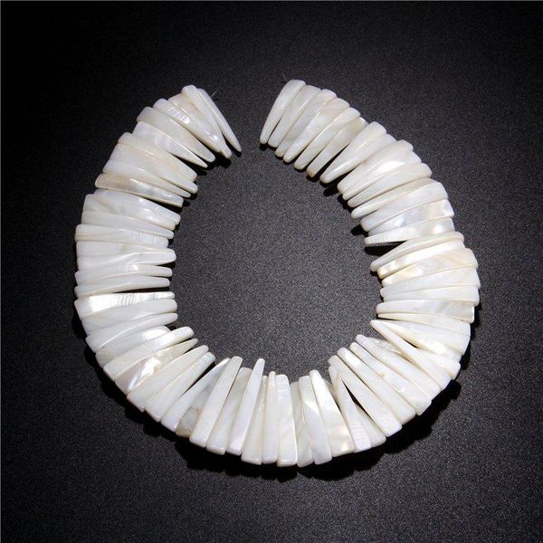 other natural mother of pearl shell beads sharp long teeth shape strip bead for jewelry making diy bracelet necklace strand 15''
other natural mother of pearl shell beads sharp long teeth shape strip bead for jewelry making diy bracelet necklace strand 15''