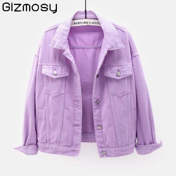 women's jackets gizmosy plus size denim jacket spring autumn short coat loose bf long-sleeved jean casual outerwear, Black;brown
women's jackets gizmosy plus size denim jacket spring autumn short coat loose bf long-sleeved jean casual outerwear, Black;brown