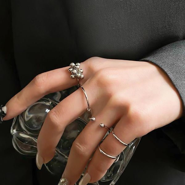 cluster rings 2021 ins 5 piece geometric cross gold multilayer set for women finger vintage round ball female jewelry gifts, Golden;silver
cluster rings 2021 ins 5 piece geometric cross gold multilayer set for women finger vintage round ball female jewelry gifts, Golden;silver