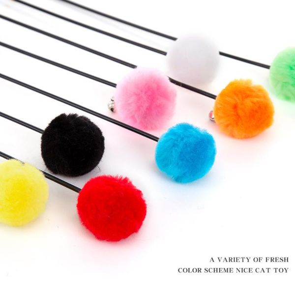 cat toys funny rods pet stick feather interactive colorful ball for cats cute soft kitten drop
cat toys funny rods pet stick feather interactive colorful ball for cats cute soft kitten drop
