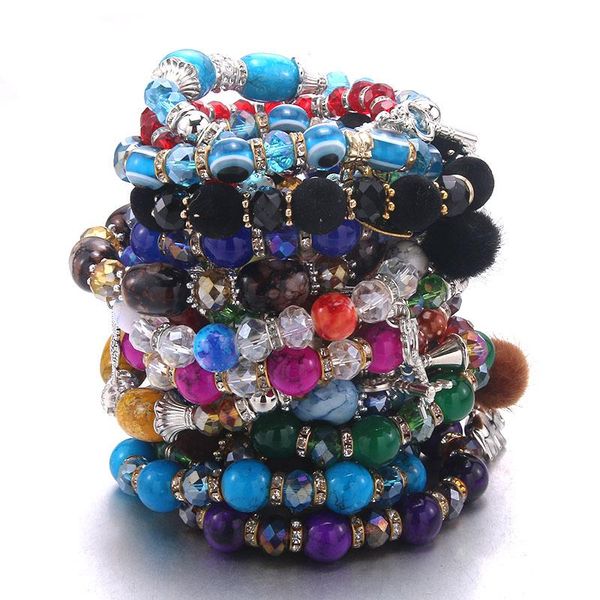 bangle trend color resin mixed bracelet 10/pcs women's fashion charm jewelry simple style party gift wholesale, Black
bangle trend color resin mixed bracelet 10/pcs women's fashion charm jewelry simple style party gift wholesale, Black