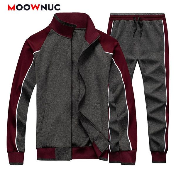 male sportswear men's casual sets thick jogger tracksuits 2021 spring autumn hoodies + pant sweatshirt hombre sporting fashion, Gray
male sportswear men's casual sets thick jogger tracksuits 2021 spring autumn hoodies + pant sweatshirt hombre sporting fashion, Gray