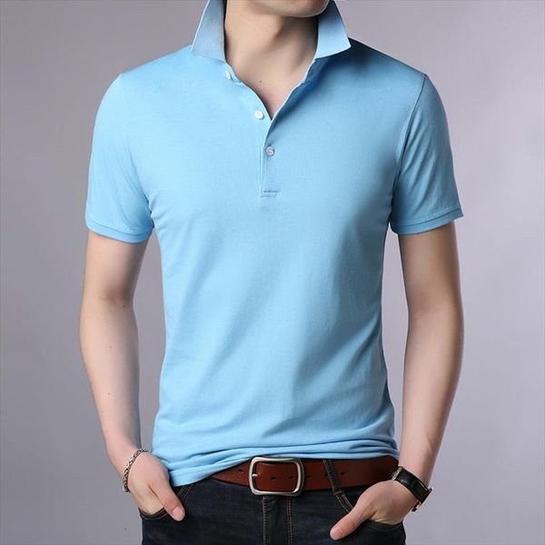 fashion brands summer shirt mens polos solid color short sleeve slim fit grade boys poloshirt casual clothing, White;black
fashion brands summer shirt mens polos solid color short sleeve slim fit grade boys poloshirt casual clothing, White;black