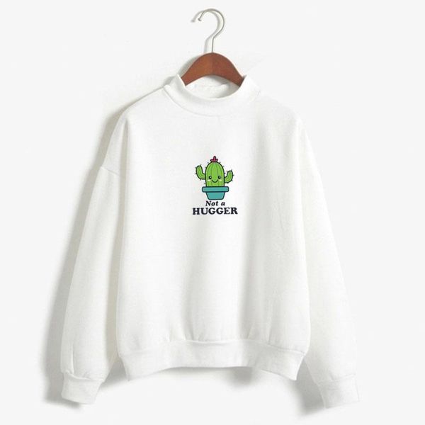 women's hoodies & sweatshirts 2021 autumn and winter sweatshirt not a hugger print stickers round neck long sleeve plus velvet harajuku, Black
women's hoodies & sweatshirts 2021 autumn and winter sweatshirt not a hugger print stickers round neck long sleeve plus velvet harajuku, Black