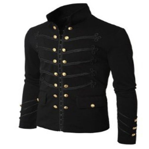 mens color clothing double stand collar designer breasted casual ages men jacket s jacket middle natural vintage qklhi, Black
mens color clothing double stand collar designer breasted casual ages men jacket s jacket middle natural vintage qklhi, Black