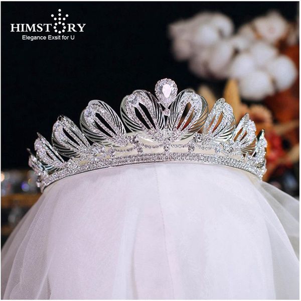 hair clips & barrettes himstory luxury tiaras crowns cz zirconia princess pageant engagement headband wedding accessories evening dress jewe, Golden;silver
hair clips & barrettes himstory luxury tiaras crowns cz zirconia princess pageant engagement headband wedding accessories evening dress jewe, Golden;silver