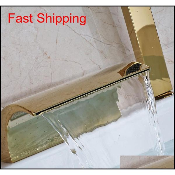 luxury golden brass waterfall bathtub mixer faucet deck mount widespread bathroom tub filler single qylwfd dh_seller2010
luxury golden brass waterfall bathtub mixer faucet deck mount widespread bathroom tub filler single qylwfd dh_seller2010