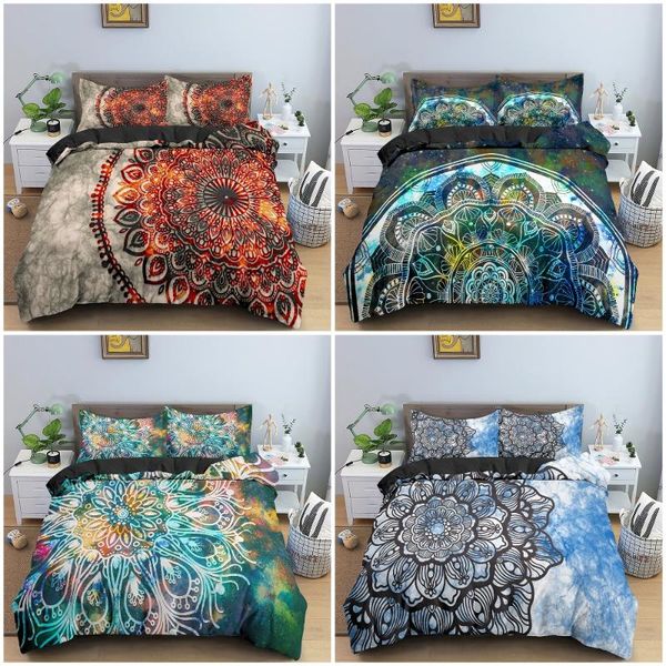 3d bedding set mandala duvet cover set flower pattern comforter cover with pillowcase king size bedclothes
3d bedding set mandala duvet cover set flower pattern comforter cover with pillowcase king size bedclothes