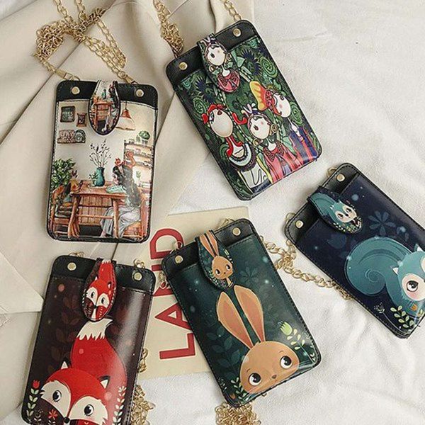 new spray mobile phone slanting across one shoulder color contrast cartoon women's zero purse chain small bag
new spray mobile phone slanting across one shoulder color contrast cartoon women's zero purse chain small bag
