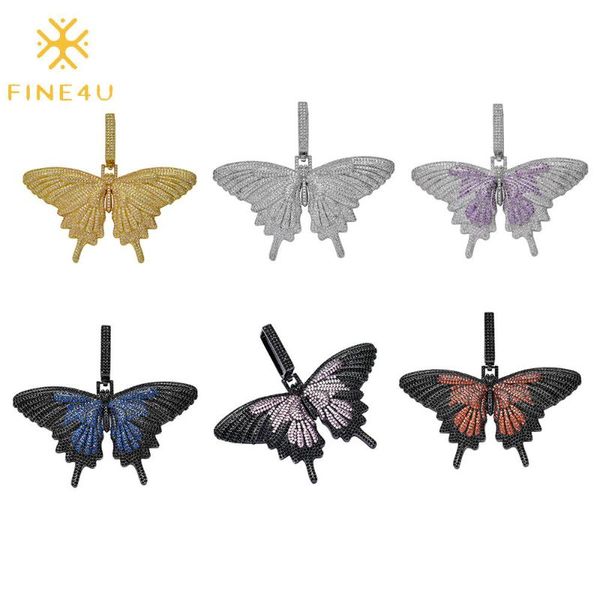 pendant necklaces fine4u n703 bling butterfly necklace for women girls cubic zirconia statement hip hop party jewelry, Silver
pendant necklaces fine4u n703 bling butterfly necklace for women girls cubic zirconia statement hip hop party jewelry, Silver