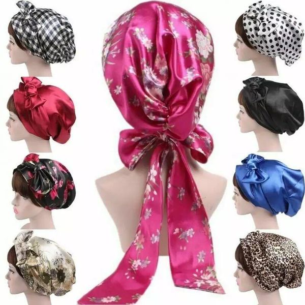 beanie/skull caps 3pcs/lot women soft silk satin bonnet long tail wide night hair hat for natural curly sleep cap braids head cover wrap, Blue;gray
beanie/skull caps 3pcs/lot women soft silk satin bonnet long tail wide night hair hat for natural curly sleep cap braids head cover wrap, Blue;gray
