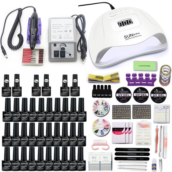 30/20pcs gel nail art set 120/54w uv lamp dryer for manicure electric drill for cutter tools
30/20pcs gel nail art set 120/54w uv lamp dryer for manicure electric drill for cutter tools