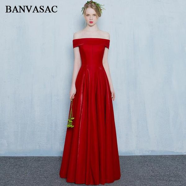 party dresses banvasac 2021 elegant a line short sleeve long evening boat neck draped satin backless prom gowns, White;black
party dresses banvasac 2021 elegant a line short sleeve long evening boat neck draped satin backless prom gowns, White;black