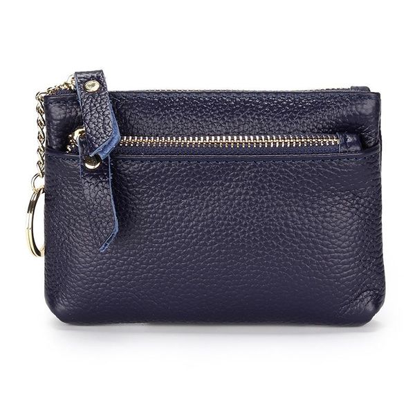 wallets small purse women's simple double zipper cowhide coin for women, Red;black
wallets small purse women's simple double zipper cowhide coin for women, Red;black
