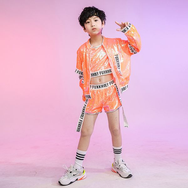 childrens hip-hop underwear orange coat jacket sleeveless t-shirt shorts jazz dress, Black;red
childrens hip-hop underwear orange coat jacket sleeveless t-shirt shorts jazz dress, Black;red