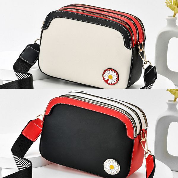 fashion luxury handbags women daisy flowers shoulder bag women three-level space crossbody bags large capacity small square bag c0225
fashion luxury handbags women daisy flowers shoulder bag women three-level space crossbody bags large capacity small square bag c0225