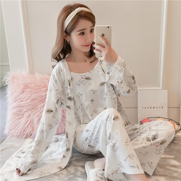 3 peices sleepwear for women robe homewear pajamas new satin silk pajamas set mujer pijama suit female sleepwear nightwear, Black;red
3 peices sleepwear for women robe homewear pajamas new satin silk pajamas set mujer pijama suit female sleepwear nightwear, Black;red