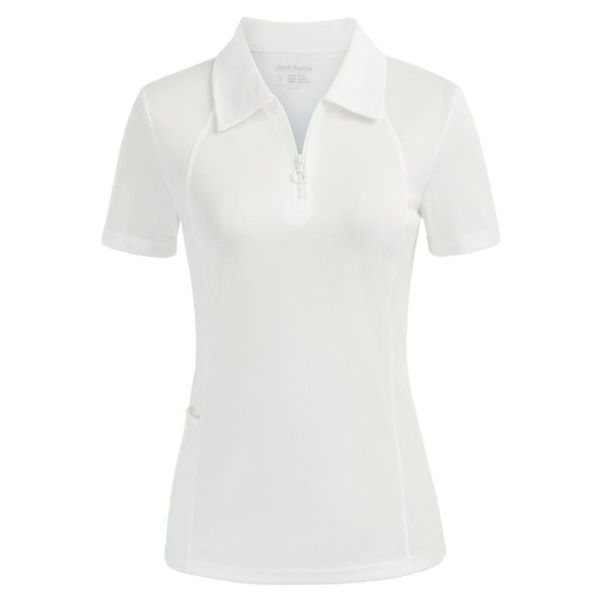 women's t-shirt summer t-shirts women lapel collar sports wear tee shirt short sleeve zip-up neck stretchy solid color slim clothing l, White
women's t-shirt summer t-shirts women lapel collar sports wear tee shirt short sleeve zip-up neck stretchy solid color slim clothing l, White